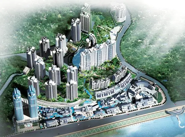 海棠晓月蓝滨城