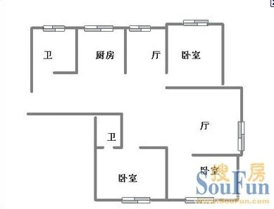 新世纪华庭别墅户型图