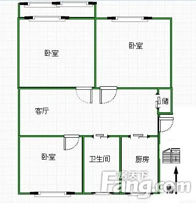 板桥新村户型图